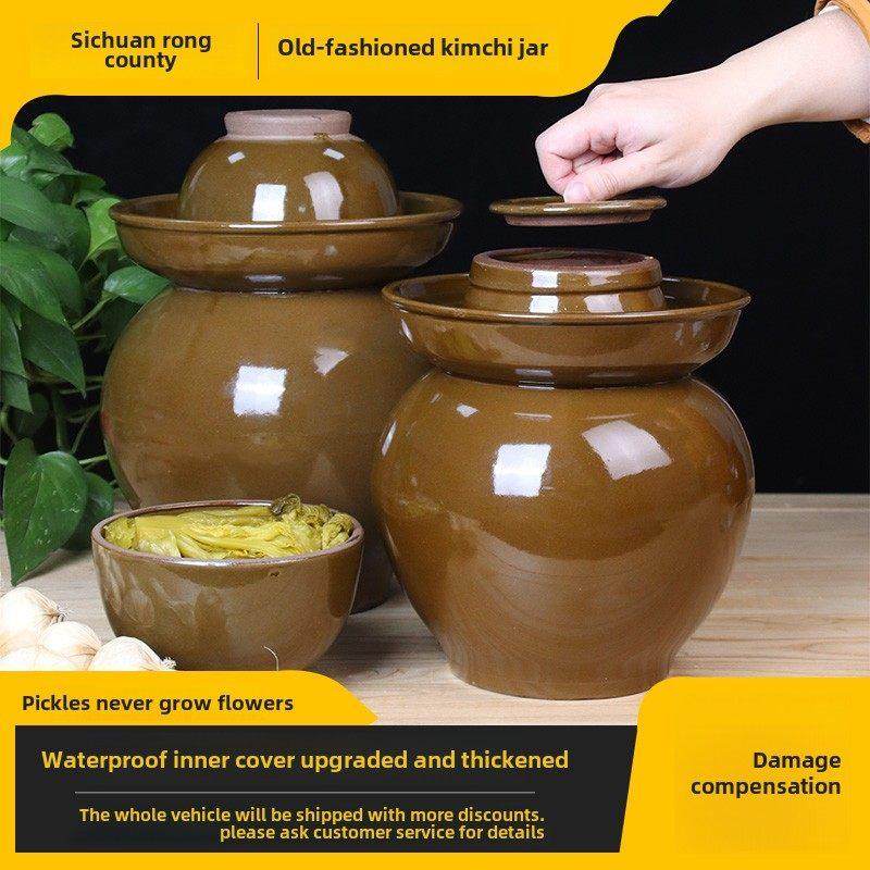 四川泡菜罐陶瓷陶器小型家用老式泡菜罐大型泡菜罐加厚泡菜罐,厨房/烹饪用具,泡菜罐/坛,淘宝优惠券,粉丝福利购,淘宝优惠卷