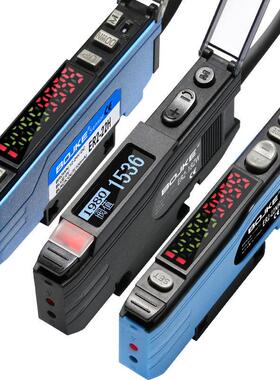 BOJKE双数显光纤放大器ER2-22H ER2-21HP FS-N18N FX-501高速25us