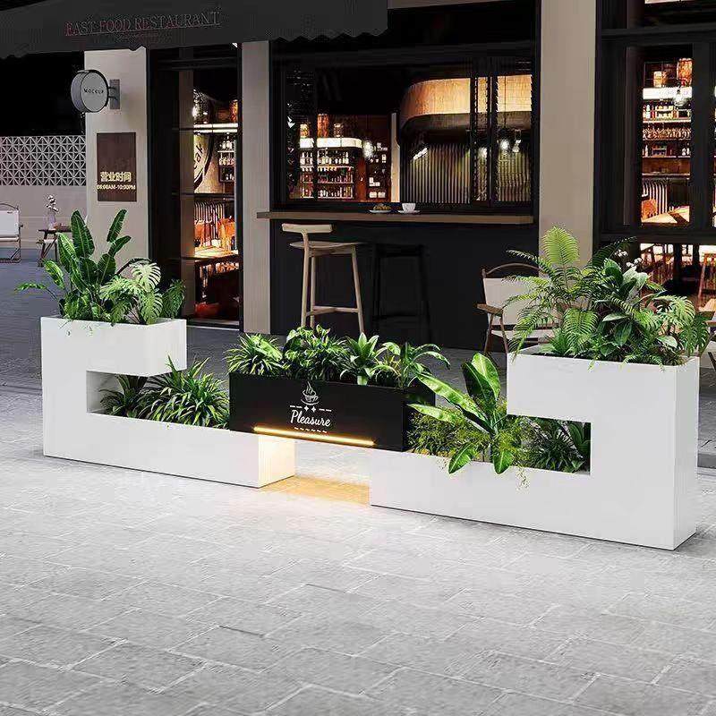 铁艺异型花箱组合户外隔断围栏定制广场步行街阳台拐角花盆花槽,商业/办公家具,花坛/花箱,淘宝优惠券,粉丝福利购,淘宝优惠卷