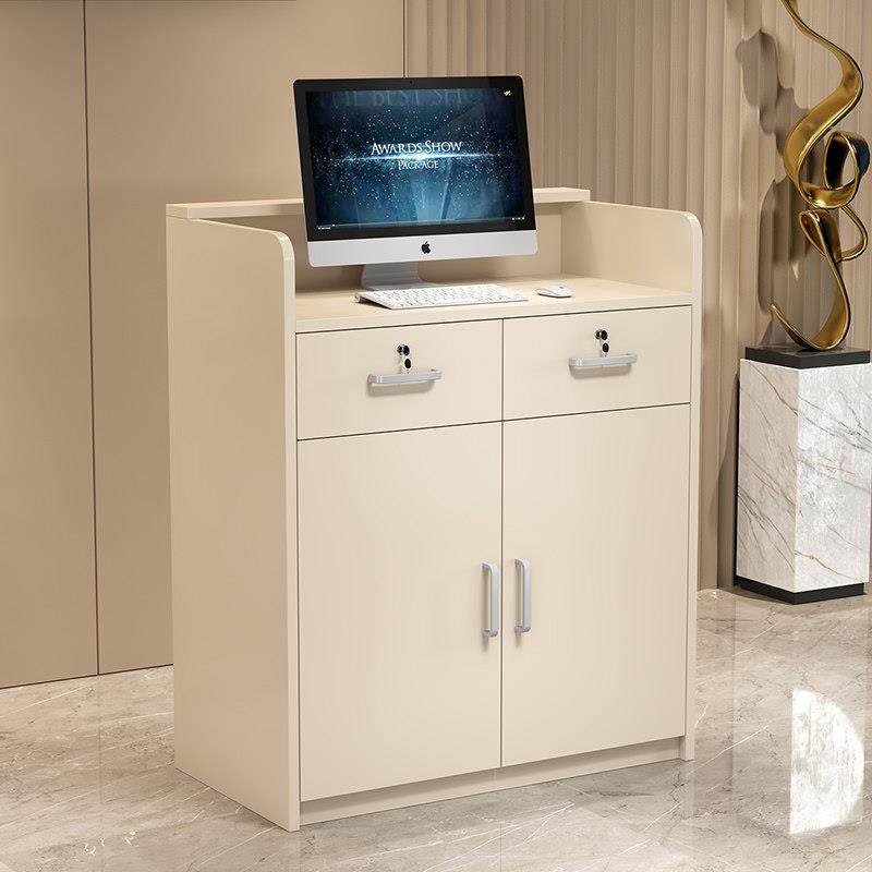 小型收银柜台店铺柜台商铺简约经济型收银桌理髲店服装店接待台吧,商业/办公家具,收银台,淘宝优惠券,粉丝福利购,淘宝优惠卷