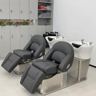 网红美发店洗头床分体式 理发店发廊多功能电动升降美容养发冲水床