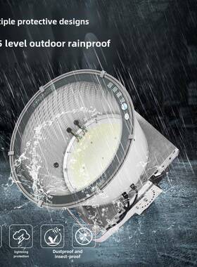 亚明Led塔形吊灯1000瓦超亮建筑工地照明海洋户外防水强光探照灯