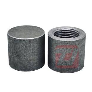 碳钢管帽高压锻钢内螺纹封头盖堵头BSPT美标NPT高压锻造丝扣管件