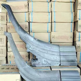 达盛昌仿古小青瓦苏式翘角中式屋脊园林门楼仿古翘角