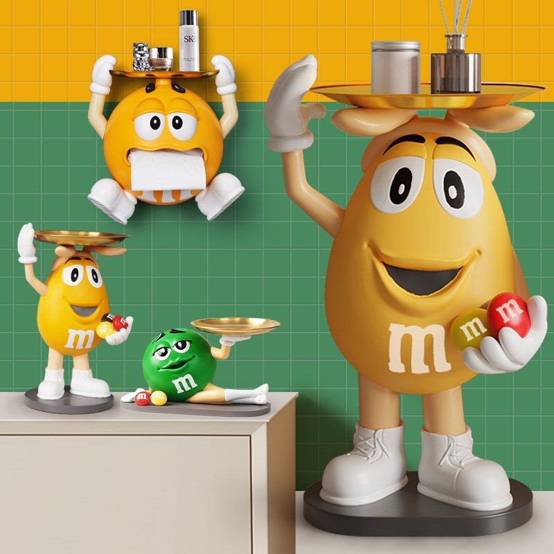 瑾礼 网红新款mm豆多功能收纳纸巾盒卫生间免打孔壁挂家用置物架,家居饰品,装饰纸巾盒,淘宝优惠券,粉丝福利购,淘宝优惠卷