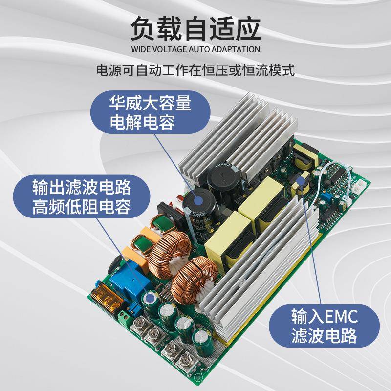 RSP-2000W12V24v-6BPI48VV015伏直0流工控恒压流主动式PFC开关电