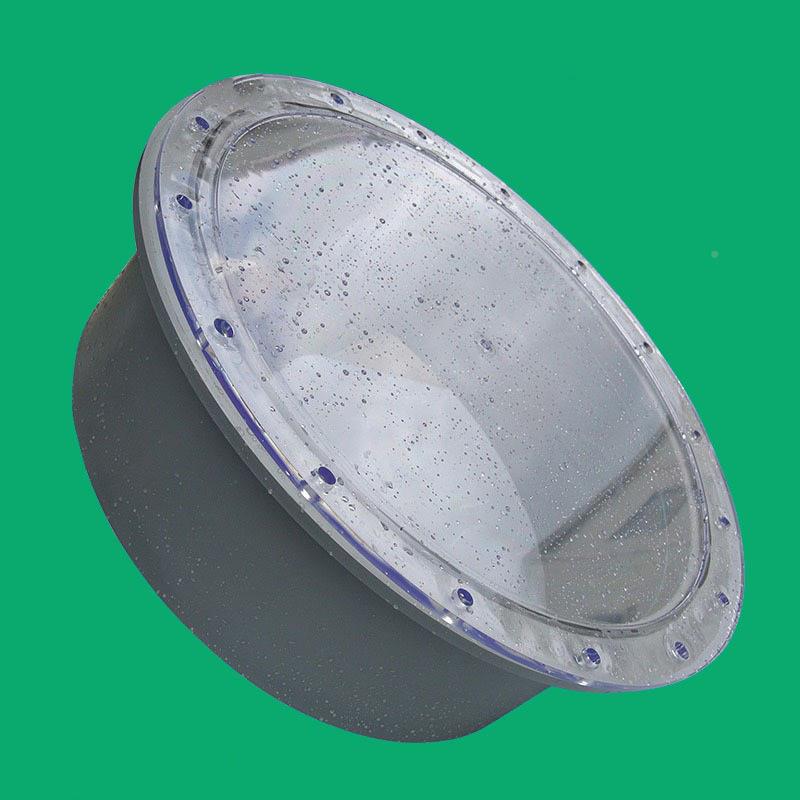 熙法诚察PP兰视窗透明视兰窗CYP喷淋塔视窗成型短管法填料观窗