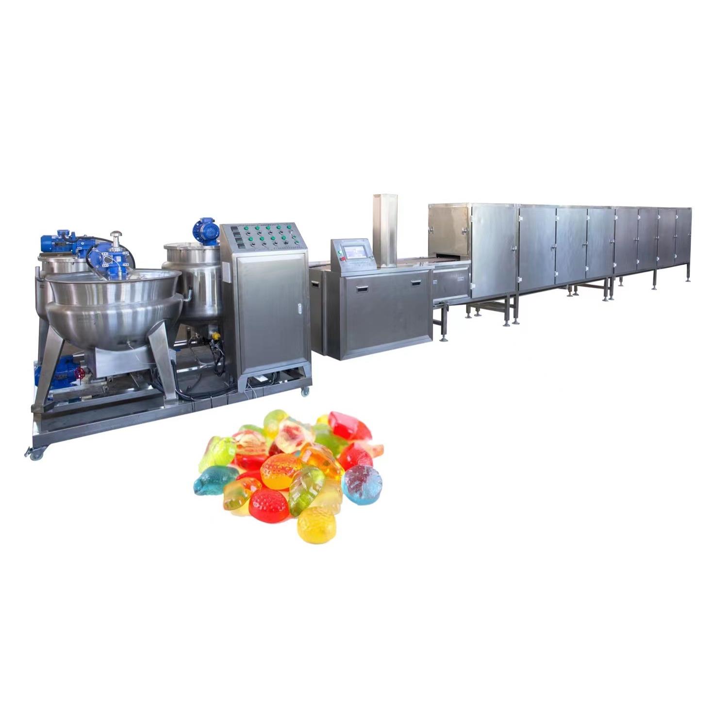 23420-SE-150J凝胶软糖全自动浇注生产线 单色糖果设备