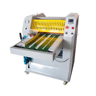 高速520mm气动覆膜机laminator machine 带拉断