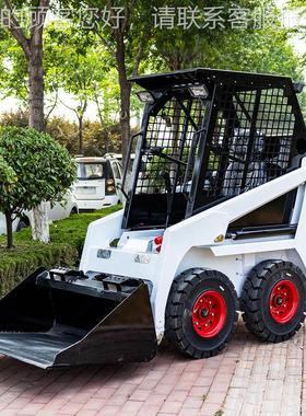 出口r美国小型滑移装载机 Skid ste场er loade输养殖清粪铲土139