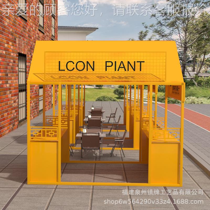 区古风612营地铁艺位架景美食节大型摊摆架子商业街活动摆摊架摊