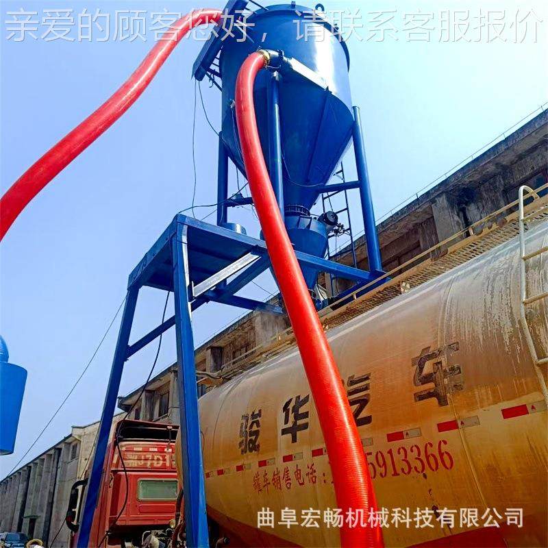 沙粮克龙除QMF尘气型食吸粮机 操作简装单风力吸送机 力饲料厂卸