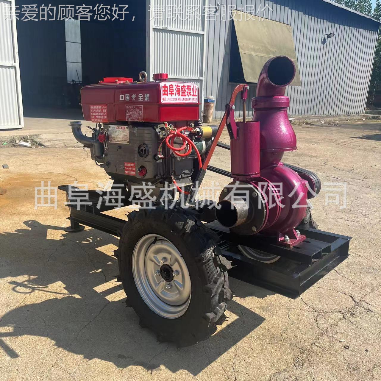 寸离心 小麦ZNA玉6米泵抗旱浇地漫灌抽水 泵大流量柴油机水泵