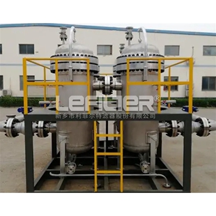 四氯化硅微孔精密过滤机脱色甲基三氯硅烷端氢硅油产线烛式过滤器