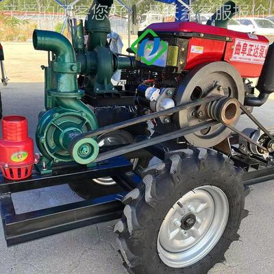 3泵寸压井离心可便配套多规动力两轮方移动水泵 农田滴灌YDV微喷