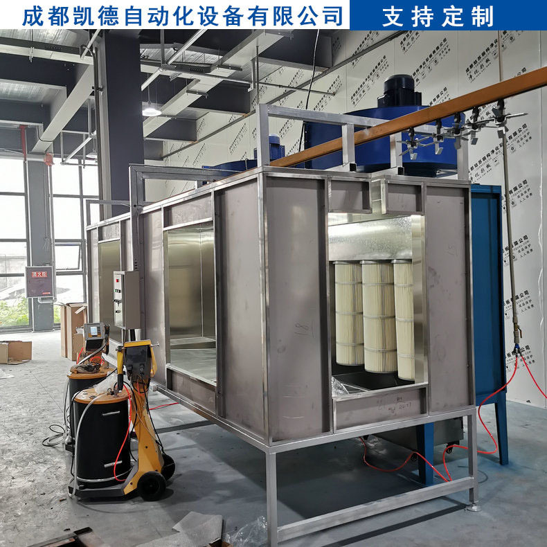 制作塑胶喷油线 涂装除尘设备 静电涂装设备 净化车间价格