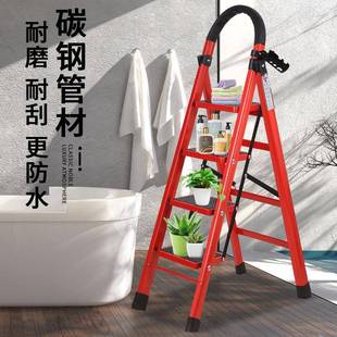 88888折梯室内外字步梯加叠宽加高厚人伸缩便 工厂直销梯子家用YT