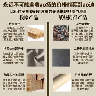 奶油风轻奢床头柜卧室家木用代简约实柜小现型床LYQ边柜极简收纳