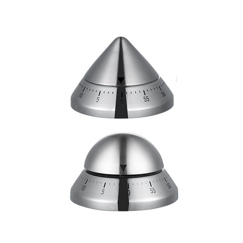 不锈钢厨房计时器烘焙烹饪提醒器机械定时器创意学习时间管理器