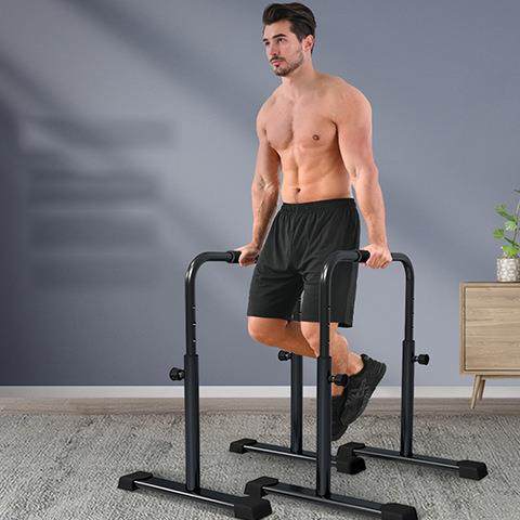 家用室内双杠可调节手撑健身器材引体向上器屈臂伸户外分体式支架