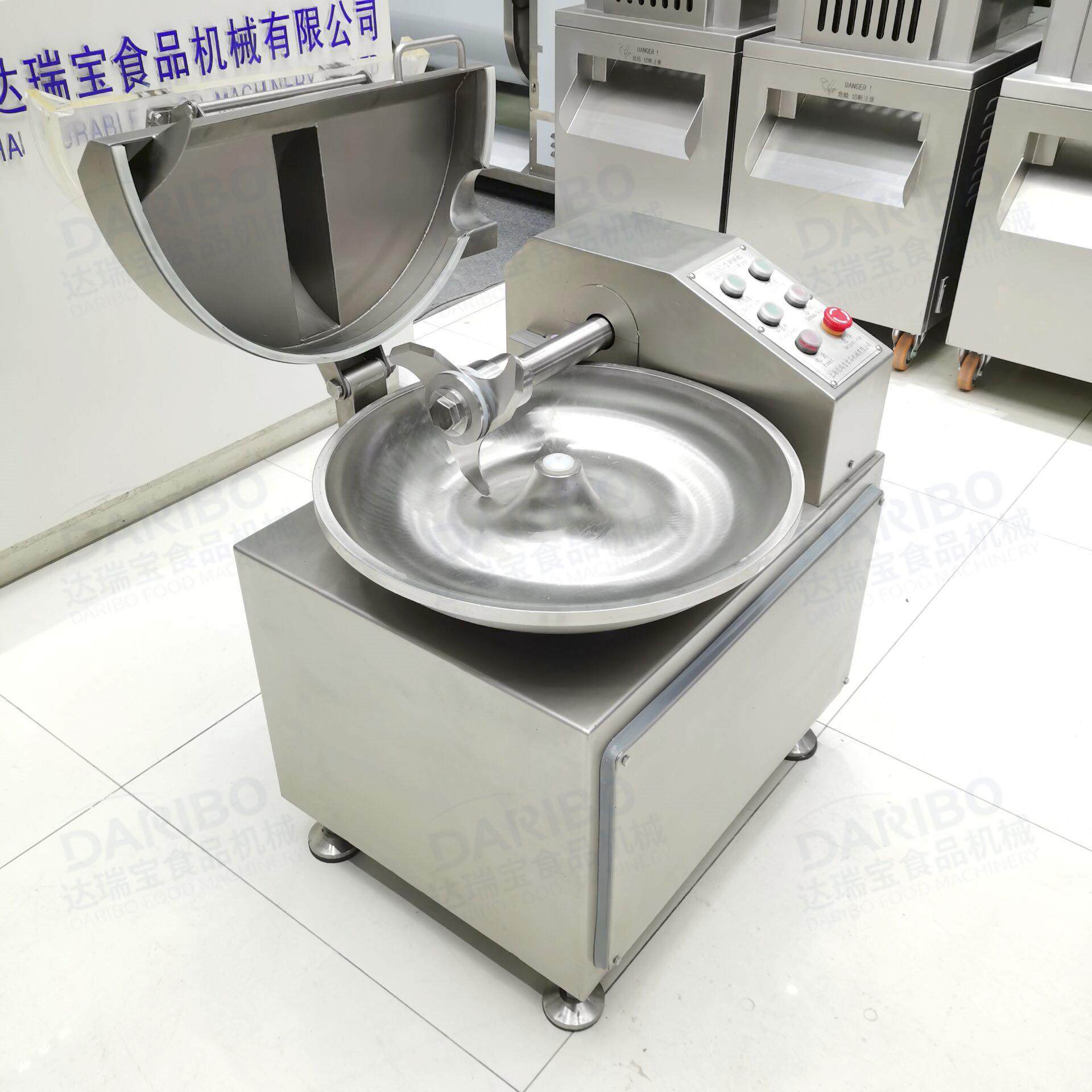 lDRB-ZB20鱼肉鱼柳斩拌机制鱼丸机商用海鲜虾饼剁肉馅机切虾滑机