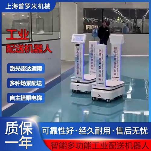 200-300公斤承重工厂车间AGV小车运输机器人工业AMR配送机器人