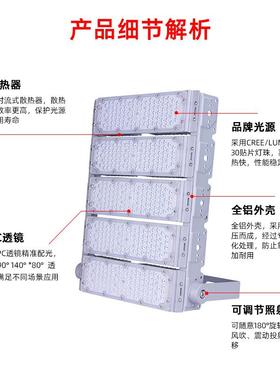 LED外模组杆道灯厂家广场球场体育馆照明灯500ERMW隧高灯户泛光灯