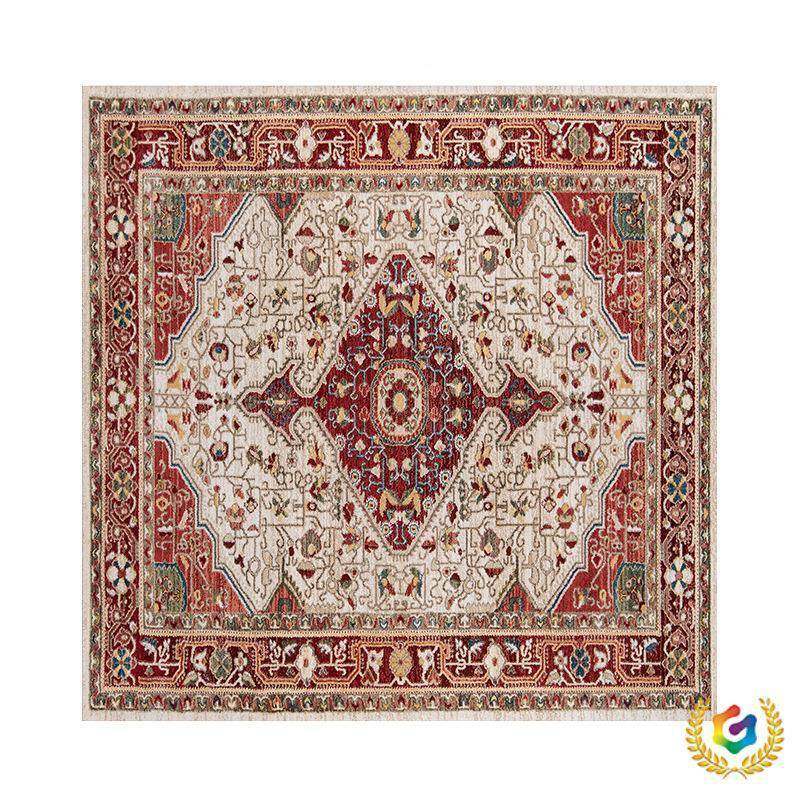 ?美式复古F$px}$%p正方形地毯欧古典客式厅室书房茶毯卧简约几轻,居家布艺,地毯,淘宝优惠券,粉丝福利购,淘宝优惠卷