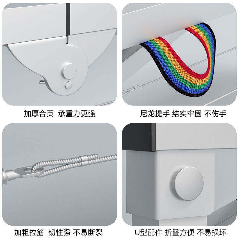 折叠马凳加厚升降脚手架室内刮腻子多功能装修梯特厚套圈专用凳子