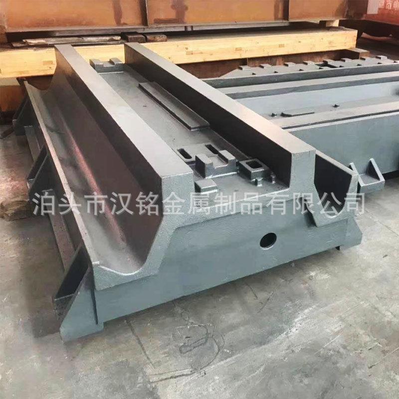 大铸铁形平台工作台重异铸铁平台可定制型数控机型床铸件床身铸件