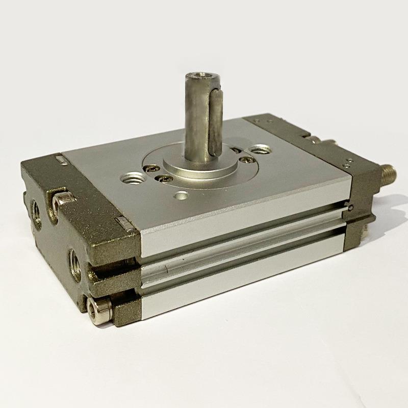 系卓一气0动CR2B列旋转气缸QAKS1/15/20/30/40-90-180旋转角度双