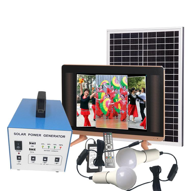户发电电系统小型家用发外机太阳能板市摆地摊MJC照明发电夜系统