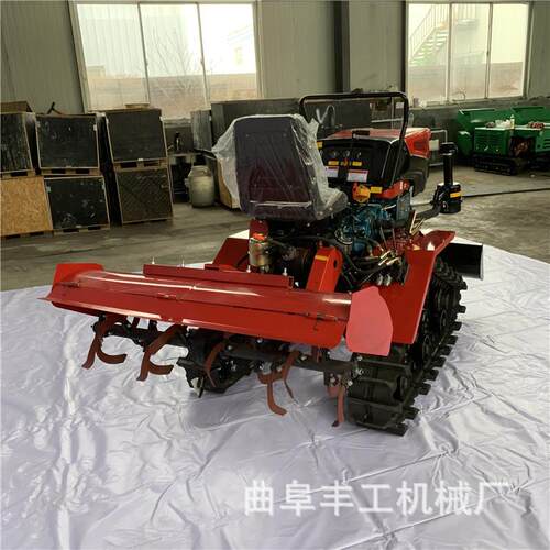 ZQT5马力水旱两用履带旋多耕小型微耕机机功能柴油动力3履带拖拉