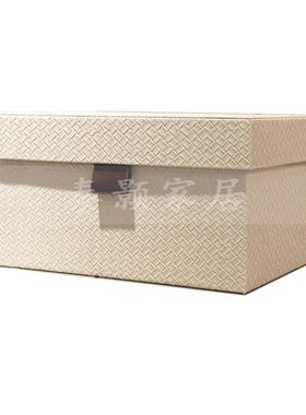 别品墅样房主卧室衣帽组间衣柜梳妆台黑白主题基板调软装HQJ饰摆