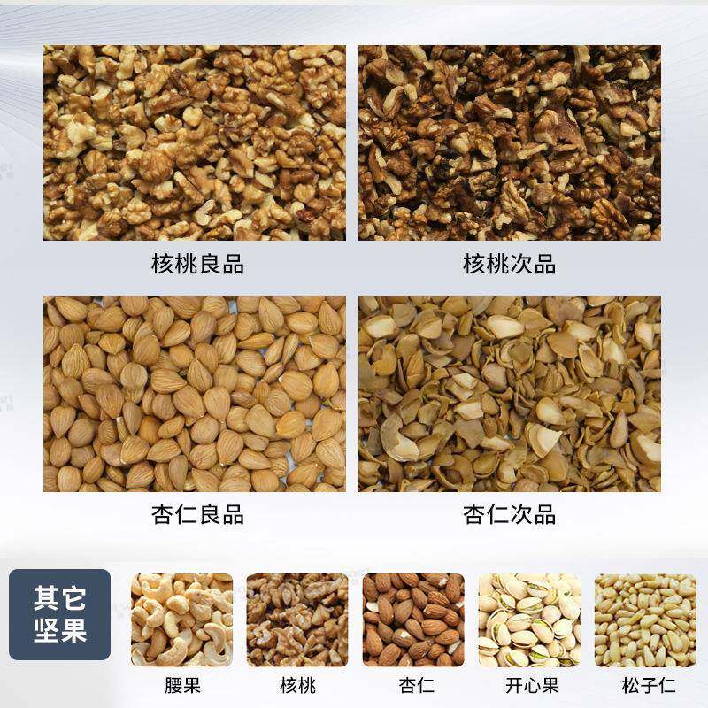 中瑞全动色选机花米筛选备JSX坚果自豆类分选设机核桃色选机中小