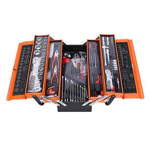 大修工具综合工具箱85件套三铁层箱72齿快MXG汽速扳手飞小飞组合