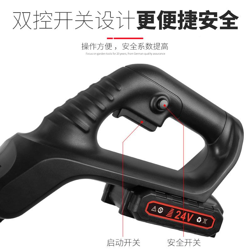 跨境电动割草无线便携家用林开修荒剪草坪除枯木树枝草器园TZI割
