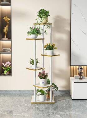 新款阳台多层置架物架内绿室萝植物摆放轻奢花子架客02.14.23厅落