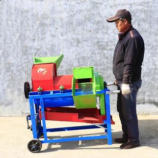 谷脱粒机小型打谷86642机菜脱粒粱机中型谷穗高绿豆脱离子机油稻