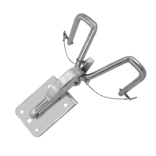 不锈钢装老款停靠支架套吊艇弯柱套带装ZLT船舶游艇快艇用五金配