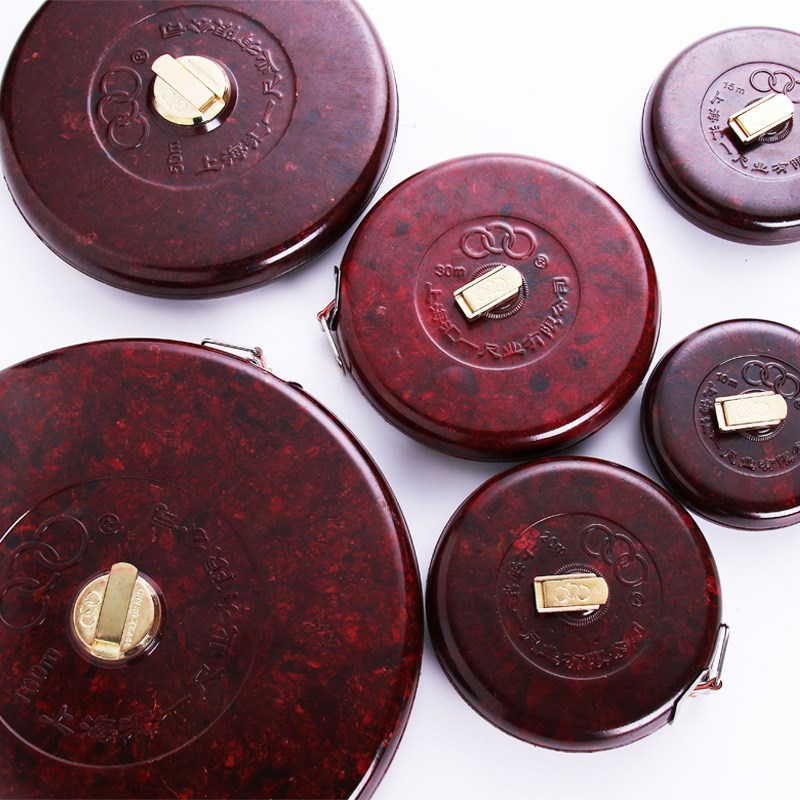 三圈卷尺 布尺 皮尺mTA-B 布卷尺10 20M 30M 50M 100米