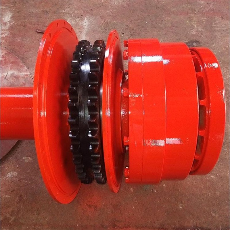 石油机械绞车角传动箱 q石油钻采配件 车装钻机动力传动系统部件