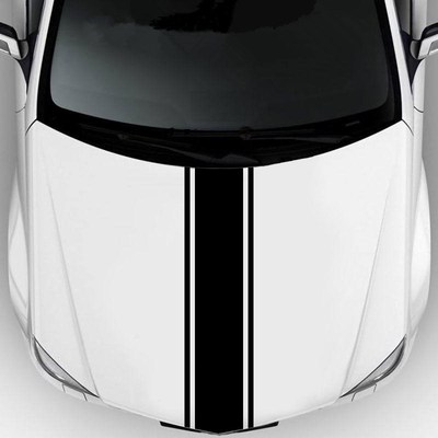 汽车引擎盖车身贴个性创意车头发动机盖贴纸通用装饰遮挡划痕贴画