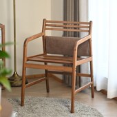 祥福竹家具功夫茶具泡茶椅子家用简约靠背太师椅茶室禅意空间家具