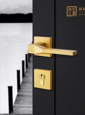 泰内好工房现代门-室体卧室静音房门锁实木分轻RDA奢简约TH601571