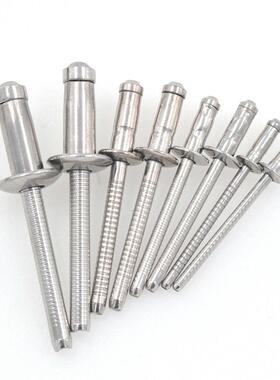 厂家销售304不拉锈钢封型抽芯TUI铆钉g闭b1261头5拉铆钉防水沉海