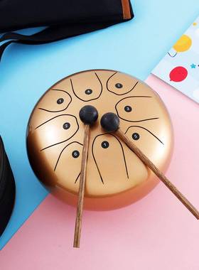 厂家C直销8鼓寸空DJ0044-1灵鼓调音钢舌鼓15音初学者儿童色梵空鼓