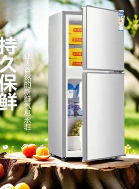 家用一能效级冰箱家用电小型宿舍租房用迷你省电小DBU办公室双门