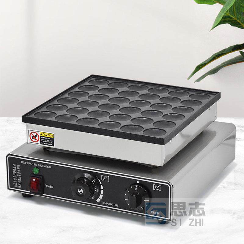 厂家直KMQ销松饼机25孔铜饼锣烧机3孔松饼机圆形华夫机小506孔华