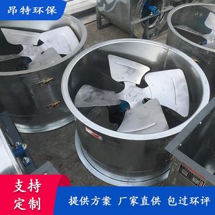 轴流风机0噪0直径烤漆外房用引风机3kw节能HRV外置低音鼓风7扇